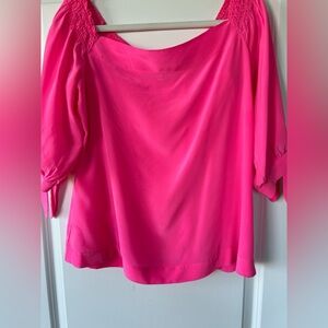 Trina Turk Fuchsia Blouse